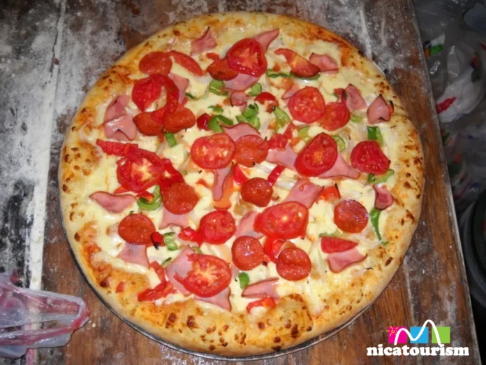 DSCN0525 1 Great looking pizza from Leon, Nicaragua