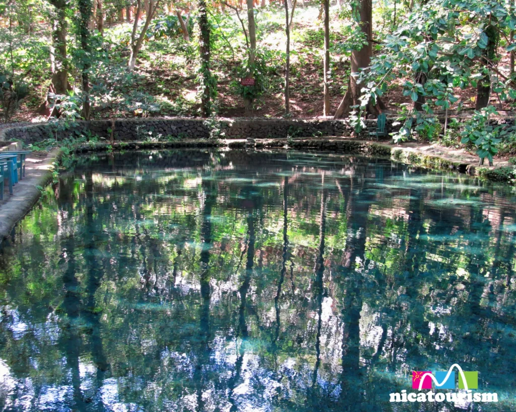 One of the natural pools at Ojo de Agua