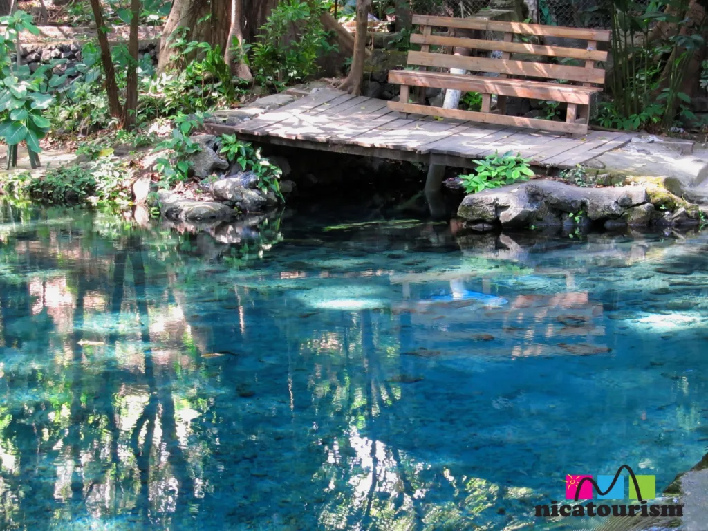 Cool mineral waters at Ojo de Agua, Ometepe