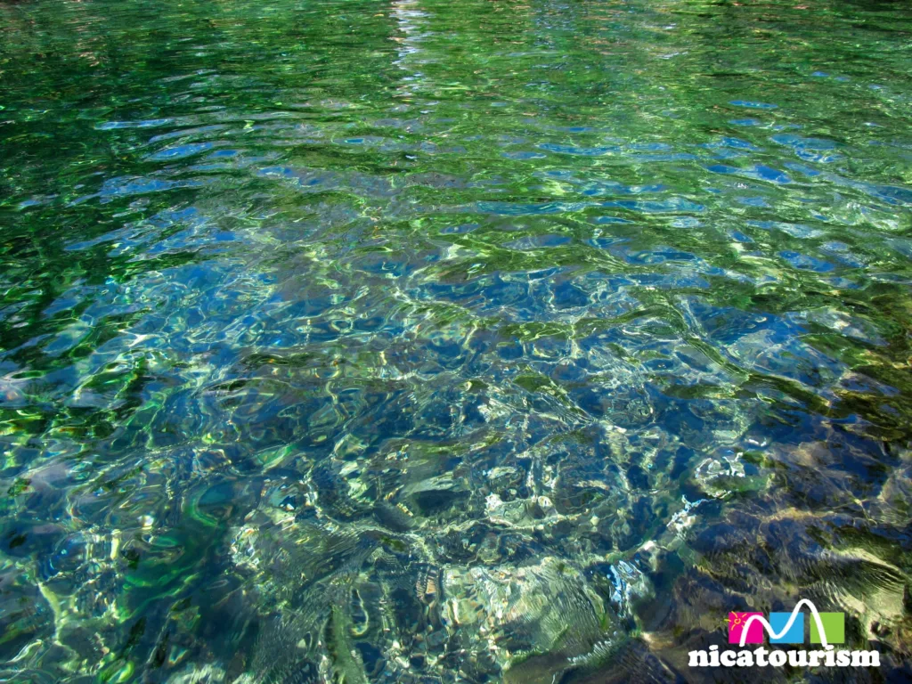 Cool mineral water at Ojo de Agua, Ometepe