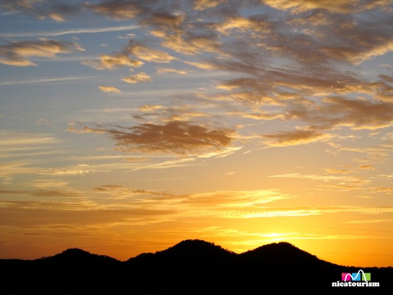 Sunset in Las Salinas, Rivas