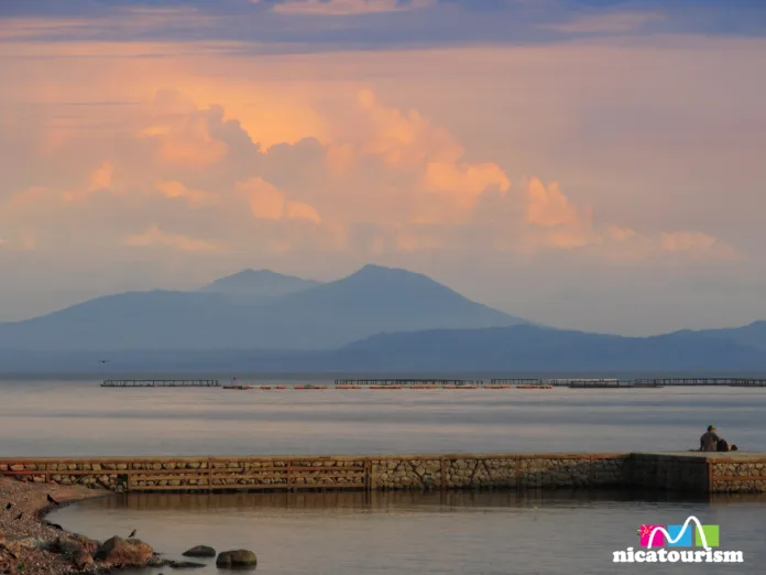 San Ramón, Ometepe looking toward the mountains in Costa Rica