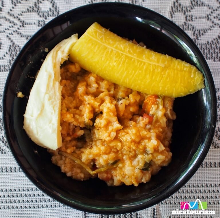 Arroz aguado de chancho (Nicaraguan pork and rice stew)