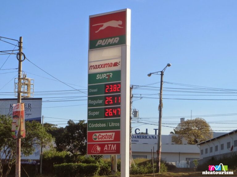 Gas prices in Nicaragua – Precio de combustible en Nicaragua