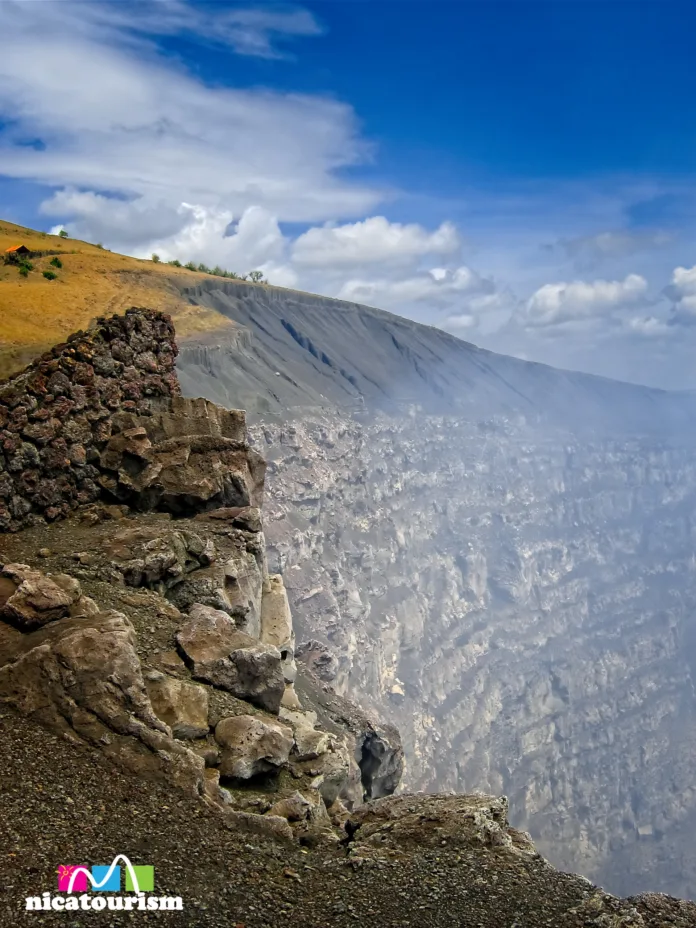 Masaya Volcano - from above during the day