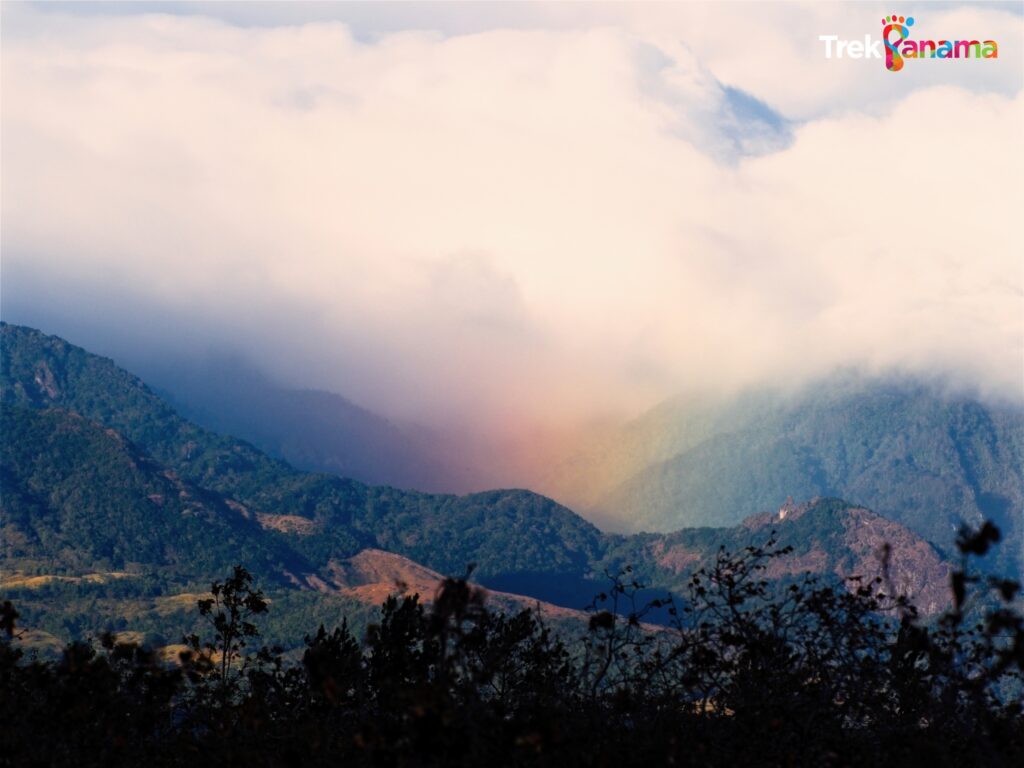 A rainbow in the highlands of Boquete, Panama