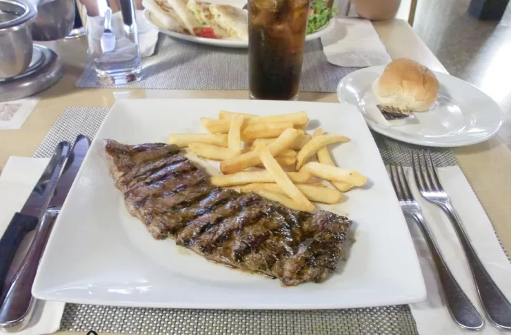 Churrasco at El Eskimo restaurant