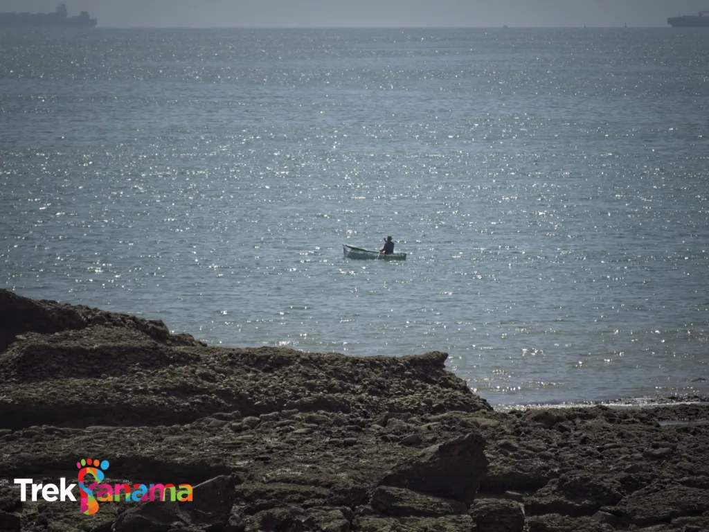 Fisherman in Punta Paitilla