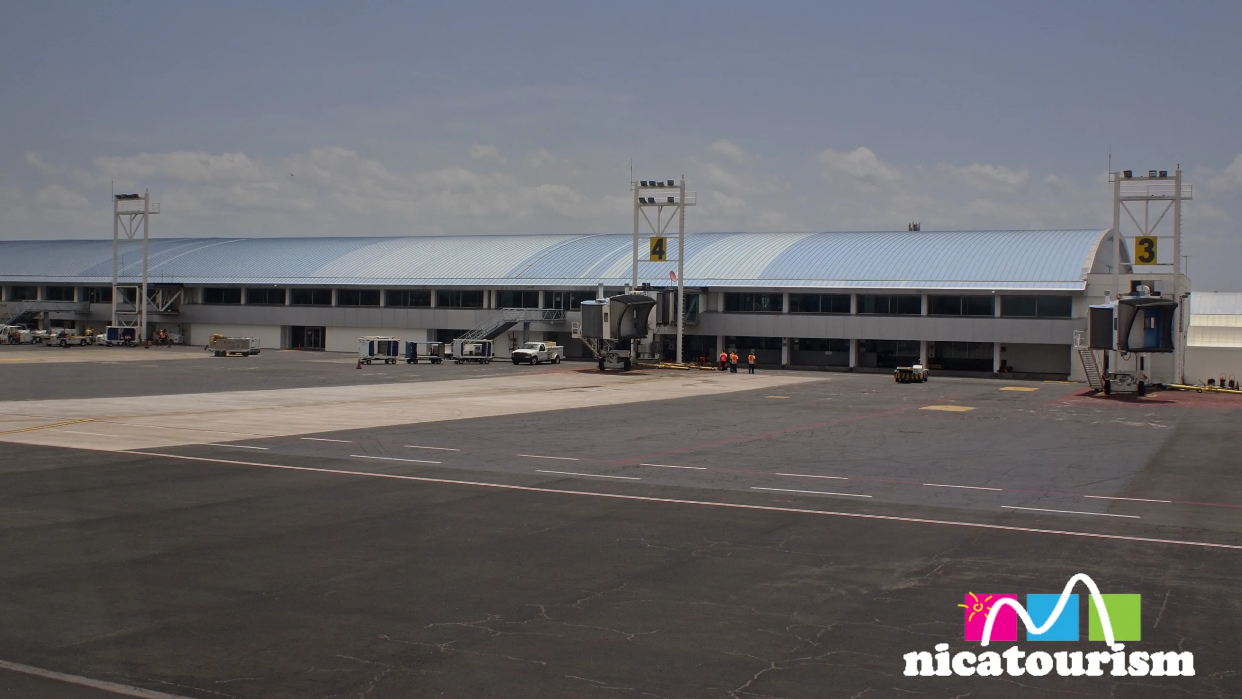 Arriving on the flight from Panama City to Managua